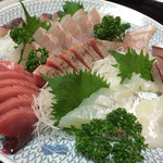 天一 - ねこやスペシャル魚の盛り合わせ