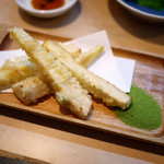 ★殿堂メニュー  竹の子の天ぷら ¥400
