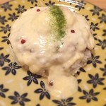 アオヤギ食堂 - キーマカレー チーズトッピング❣️