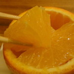 露石 - オレンジはカットしています。