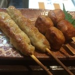 よねさん - ＜2016年5月再訪＞つくね食べ比べ