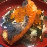 よねさん - ＜2016年5月再訪＞焼鮭とイクラの親子茶漬け