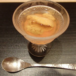 すず木 - 人参のムース生ウニ添え(2016/5)