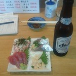 海幸 - セット　ビール付きで500円