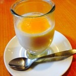 ビストロ Oeuf - 奥久慈卵のカスタードプリン(セット)