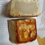 ちもと - 結び文初花　断面図