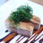 じん市 - フォアグラのホットケーキ