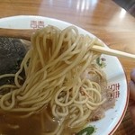 つけ麺 冨 - 麺　（中華そば）