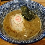 つけ麺 冨 - つけ汁　（味玉つけ麺）