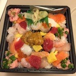 ちらし鮨 関山 - 【海鮮彩りちらし…1,080円】♫2016/5