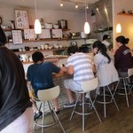 万平 - 店内の様子