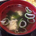 福徳屋 - 2016.4.21  セットで付いてくる汁物☆