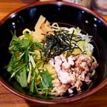 壱角家 - 油そば(大)￥680　2016.5.14