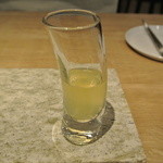 meli melo - アスパラから抽出したスープ