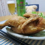 食彩たまな - 半身揚げ 580円(2016年5月)