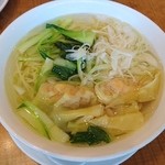 鼎泰豐 - 海老　豚肉入りワンタン麺