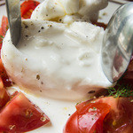 渋谷チーズスタンド - ブッラータ開く：その３