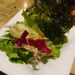 笑笑 - たっぷり香味野菜の塩チョレギサラダ 


たっぷり香味野菜の塩チョレギサラダ