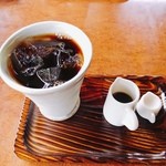 茶房松葉庵 - アイスコーヒー