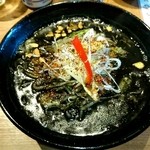 春一家 三代目 麺宿 - 黒八味噌らーめん(チャーシュー抜き)  May.2016