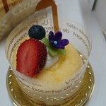 かんらくヤ - スフレチーズケーキ。