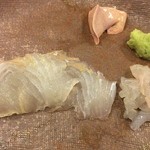 うを徳 - 淡路 星鰈（肝、身、えんがわ）