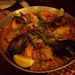 ロス・レイエス・マーゴス - 〆はいつものパエリャ「マリナラ」