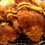 Tonkatsu Nagata En - ミンチカツと一口カツです。