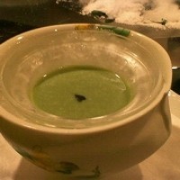 八王子うかい亭 - そらまめのスープ