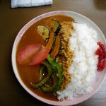 神戸甘辛カレー きてたもんせ - 甘辛夏野菜のカレー　大盛り　850円
