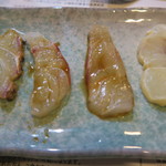 山猫軒 - 28年5月　鯛焼き霜、柚子、刺身醤油
      酢〆　