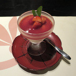 ふかほり邸 - 無農薬イチゴのムース