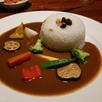 シーン - (2016/4)ランチ日替わりカレーは「野菜のカレー」でした♪