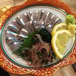 いけす割烹 心誠  - 天然のジュエル、きびなご。