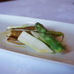 アル・ケッチァーノ - 柳鰈とアスパラ