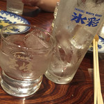 かにや - コップが粋です。