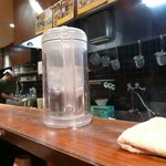 麺座ぎん - カウンター席