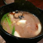麺座ぎん - つけ麺　スープ
