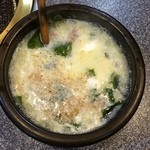 屋台焼肉 山一商店 - ホントに美味しいぐつぐつクッパ¥880

