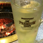 屋台焼肉 山一商店 - 甘目のシークワーサー