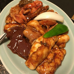 必殺！ホルモン焼ゴーダキング - ホルモン盛り合わせ（1400円）