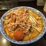 辛味噌タンメン肉入