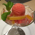 シュハリ カーサ - シャーベットとゼリー