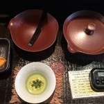 心樹庵 - 玉露(ひめみどり) ¥740
どのお茶もわりと何煎も楽しめるのでコスパはいいですよ。1煎、2煎そこらで帰るなんて勿体無いです！
