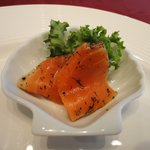 一粒の麦 - サーモンマリネ