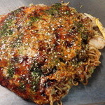 Hiroshima Fuu Okonomiyaki Teppachi - スペシャル(1100円)