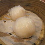 海老入り蒸し餃子(340円)
          