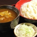 実 - カレーつけうどん