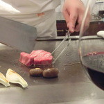 鉄板焼 但馬 - ステーキ