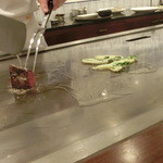 鉄板焼 但馬 - ローストビーフ